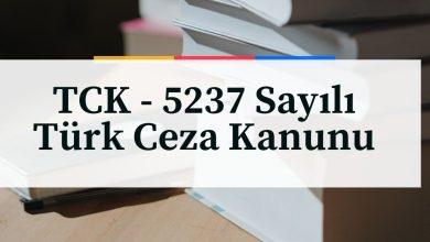 TCK-5237-Sayili-Turk-Ceza-Kanunu